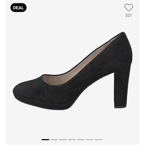 Clarks Kendra Sienna Black suede